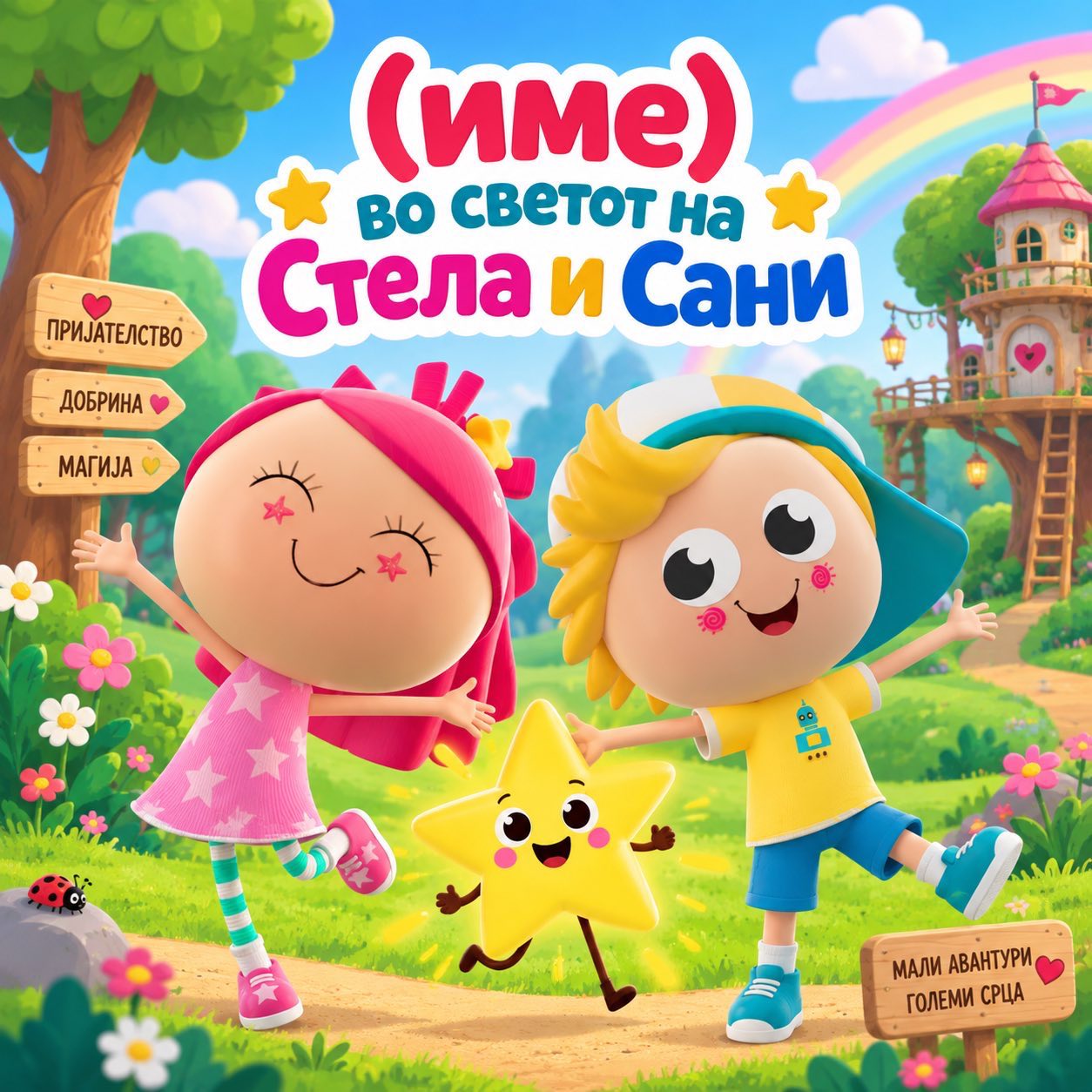 (Име) во светот на Стела и Сани